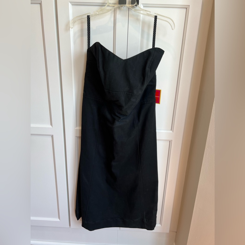 Isaac Mizrahi for Target- strapless black dress 14